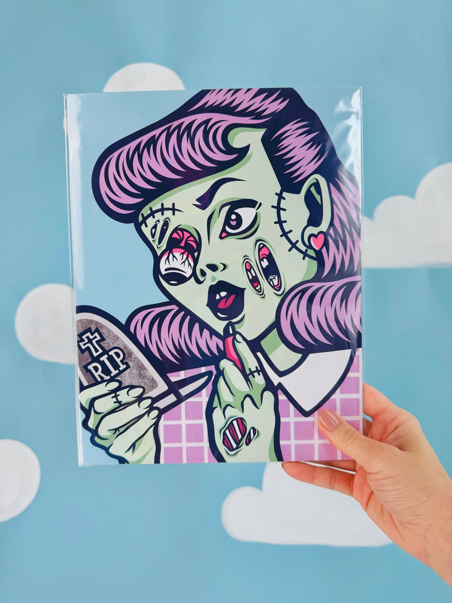 Monster Girls Series | Zombie Print