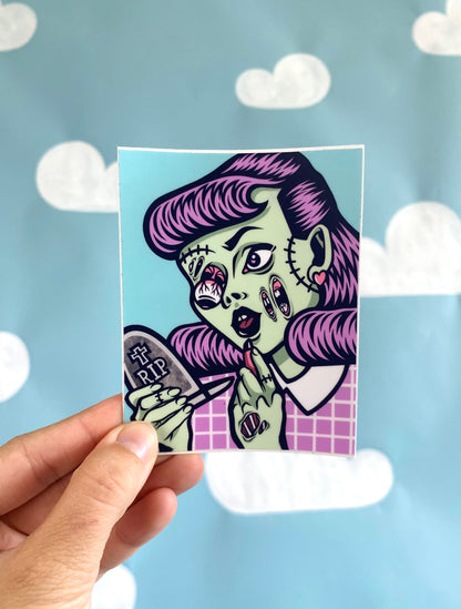 Monster Girls Series | Zombie Sticker